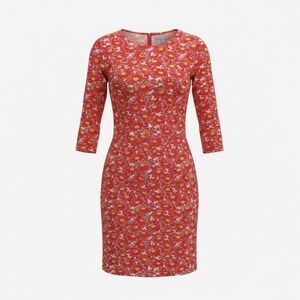 J. McLaughlin Multicolor Stretchy Dress Women's Size M Pockets